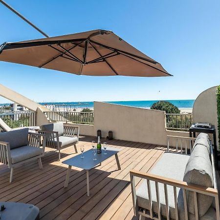 Suite Terrasse Xxl - Front De Mer - Parking - Ambiance Plage La Grande Motte Exteriör bild
