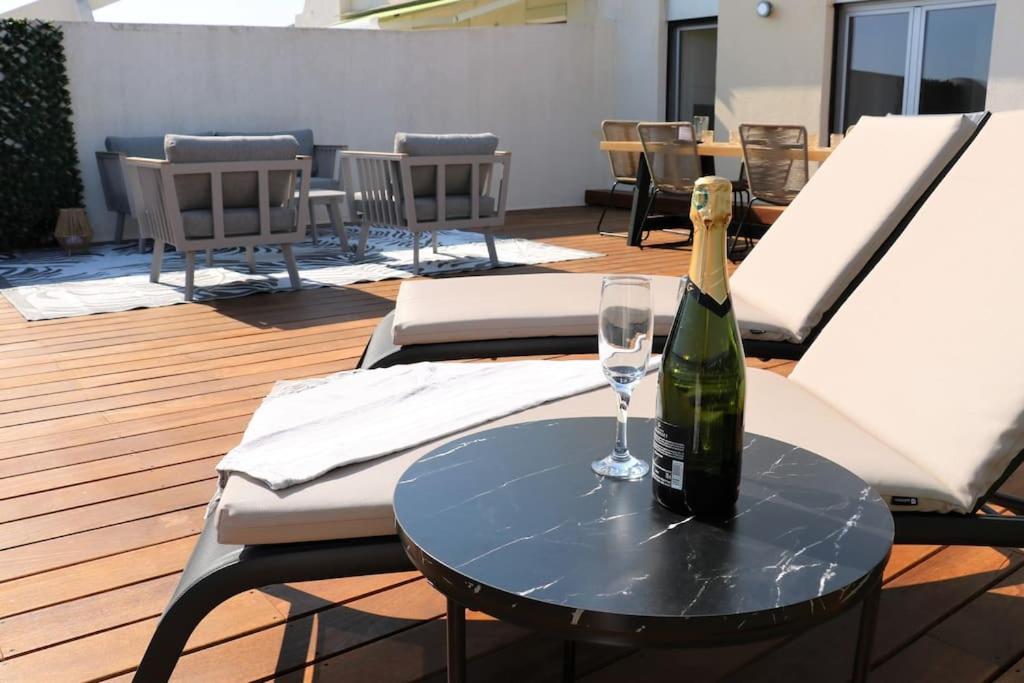 Suite Terrasse Xxl - Front De Mer - Parking - Ambiance Plage La Grande Motte Exteriör bild